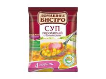 Суп гороховый с копченостями ТМ "Домашнее бистро"